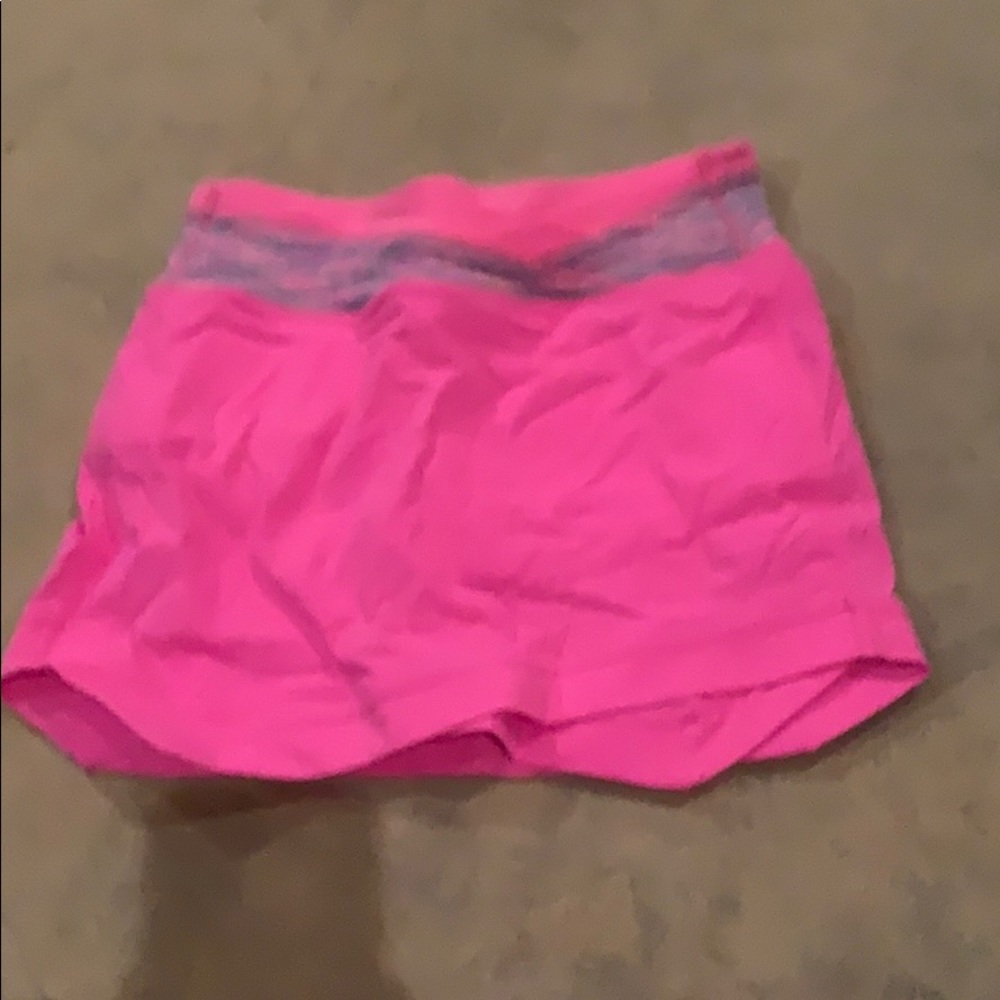Iviva neon pink tennis skirt